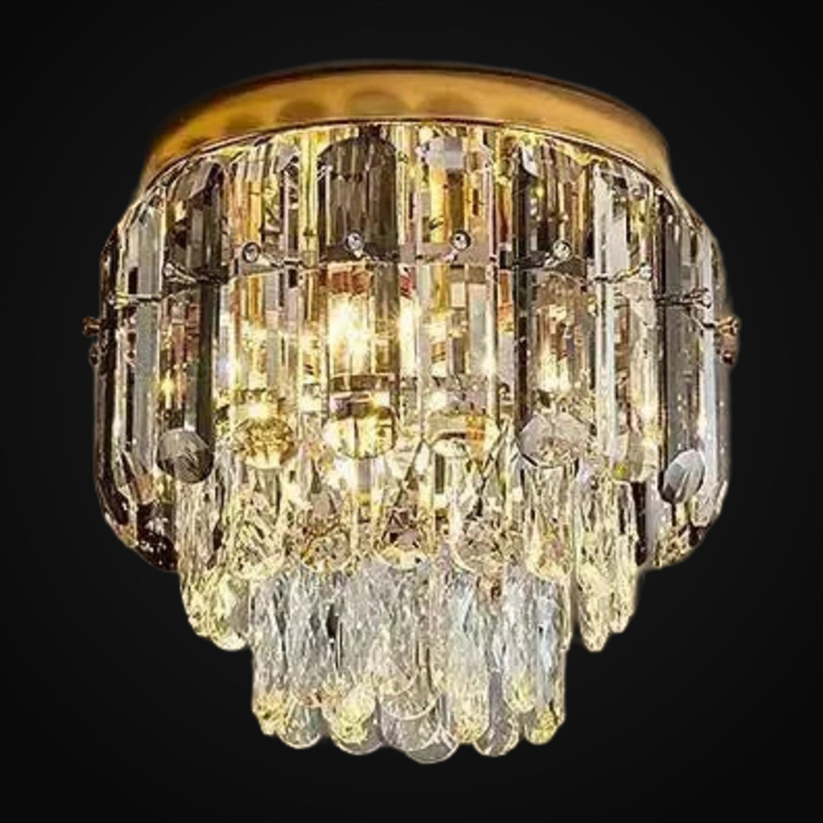 Plafonnier Giano en cristal
