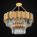 Lustre Gio en cristal multi-niveaux
