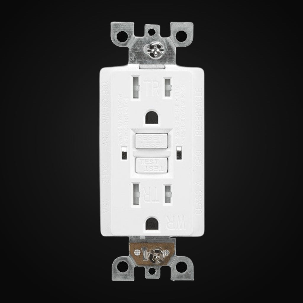 Prise DDFT résistante aux intempéries YGB-094WR (blanc ou noir)