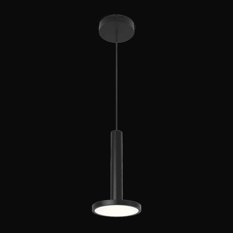 Suspension Romeo 1 lumière 3CCT noire