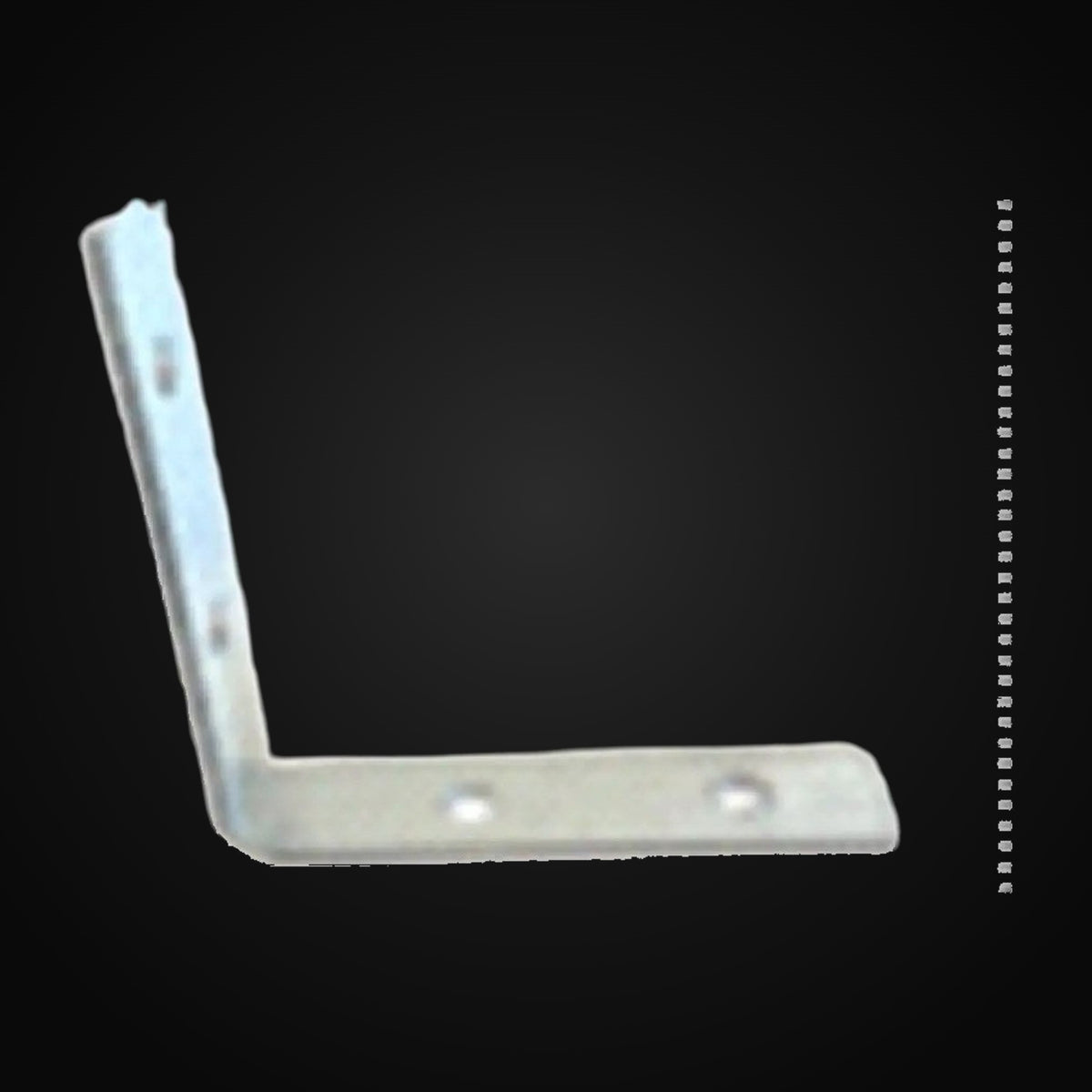 Connecteur en L intérieur pour profilé d'aluminium lame 7330