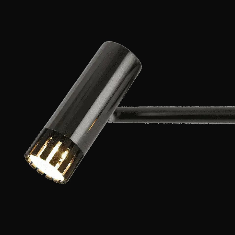 Luminaire sur rail Era 3 lumières DEL intégrée – vue 2