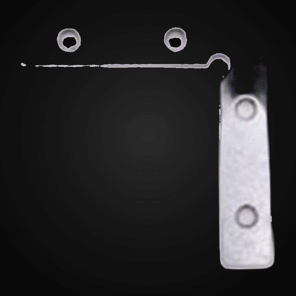Connecteur en L pour profilé d'aluminium lame 7330