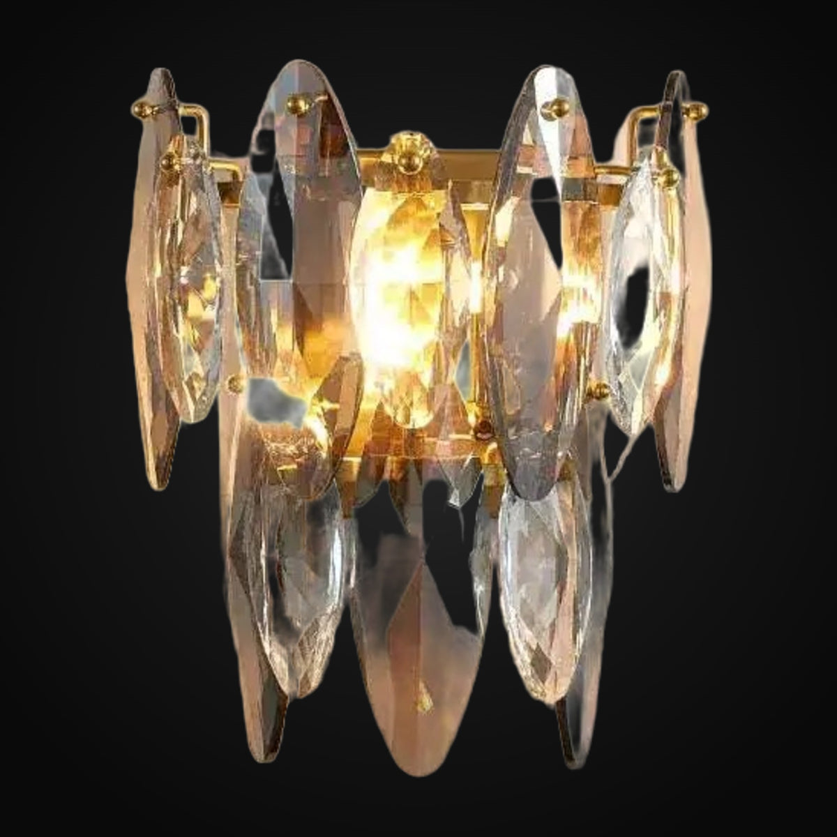 Applique Lazzo en cristal