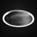 Luminaire DEL circulaire haut/bas 50 W 5000K, 5020 lm, 120 V – câble d'avion 15 pi, canopée et cordon 3 fils