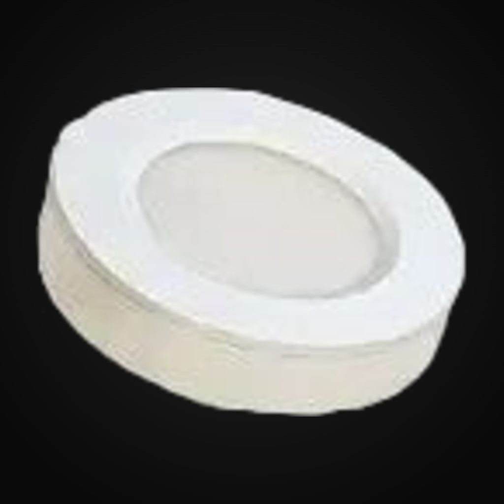 Rondelle DEL 3 W, 24 V c.c., 3CCT, 220 lm, IRC>80, gradable, anneau et boîtier d'aluminium, découpe 69x15,5, noir mat, cETL