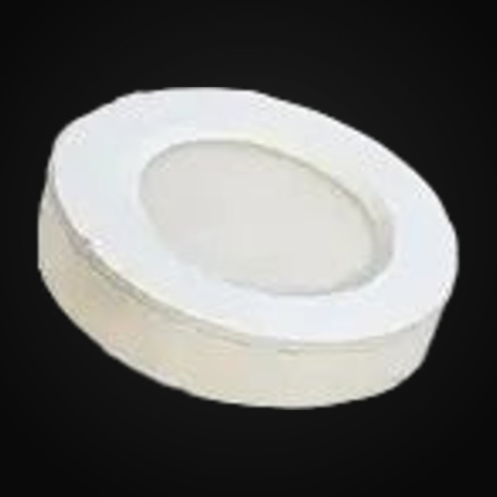 Rondelle DEL 3 W, 24 V c.c., 3CCT, 220 lm, IRC>80, gradable, anneau et boîtier d'aluminium, découpe 69x15,5, noir mat, cETL