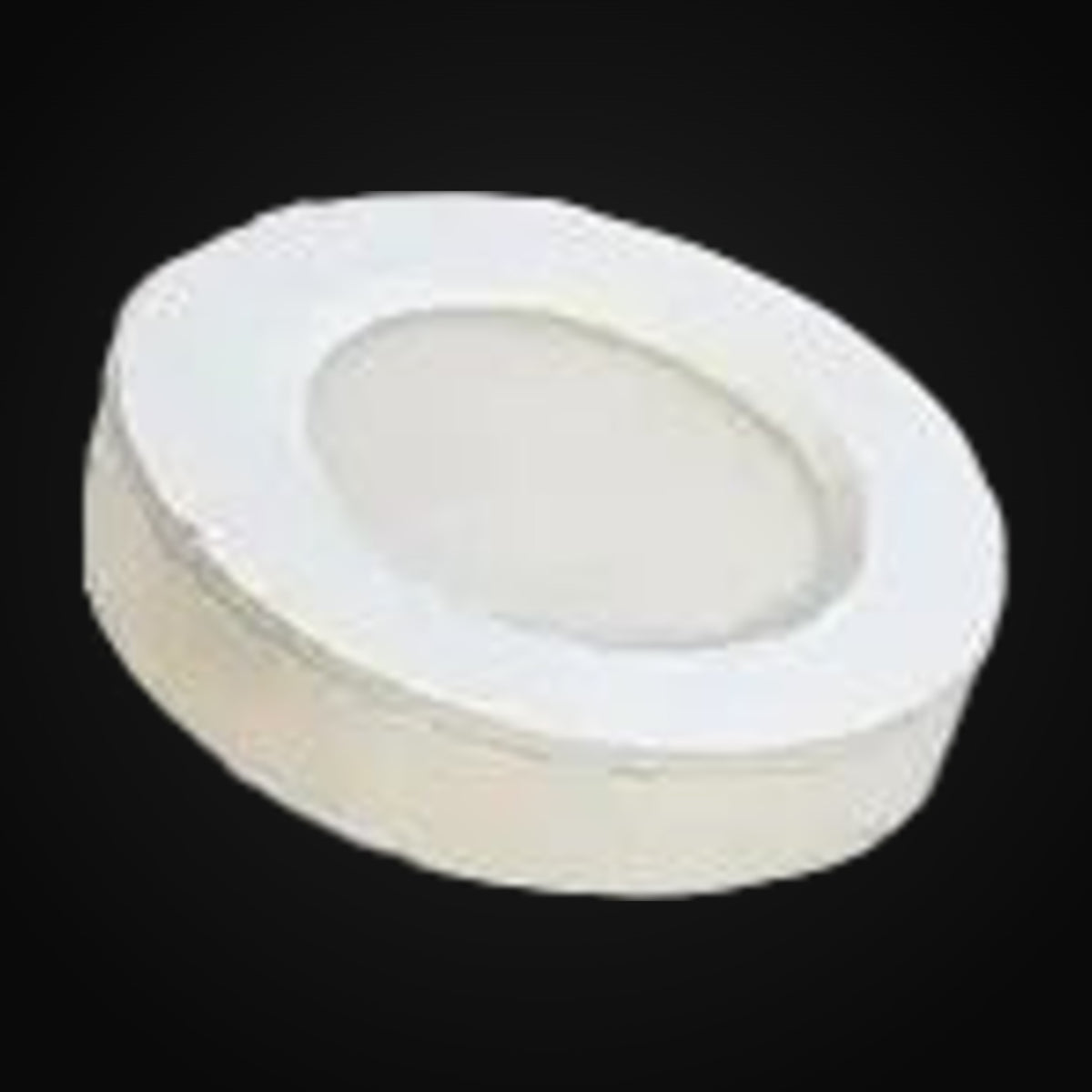 Rondelle DEL 3 W, 24 V c.c., 3CCT, 220 lm, IRC>80, gradable, anneau et boîtier d'aluminium, découpe 69x15,5, noir mat, cETL