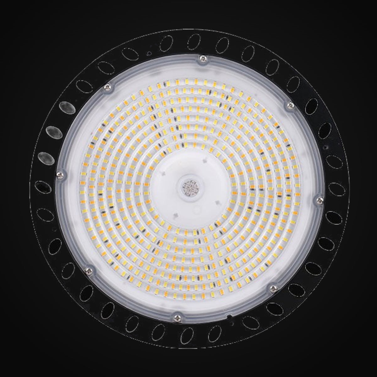 Cloche industrielle DEL UFO, 120-347 V c.a., puissance ajustable 100/120/150 W, 3CCT (3500K-4000K-5000K)