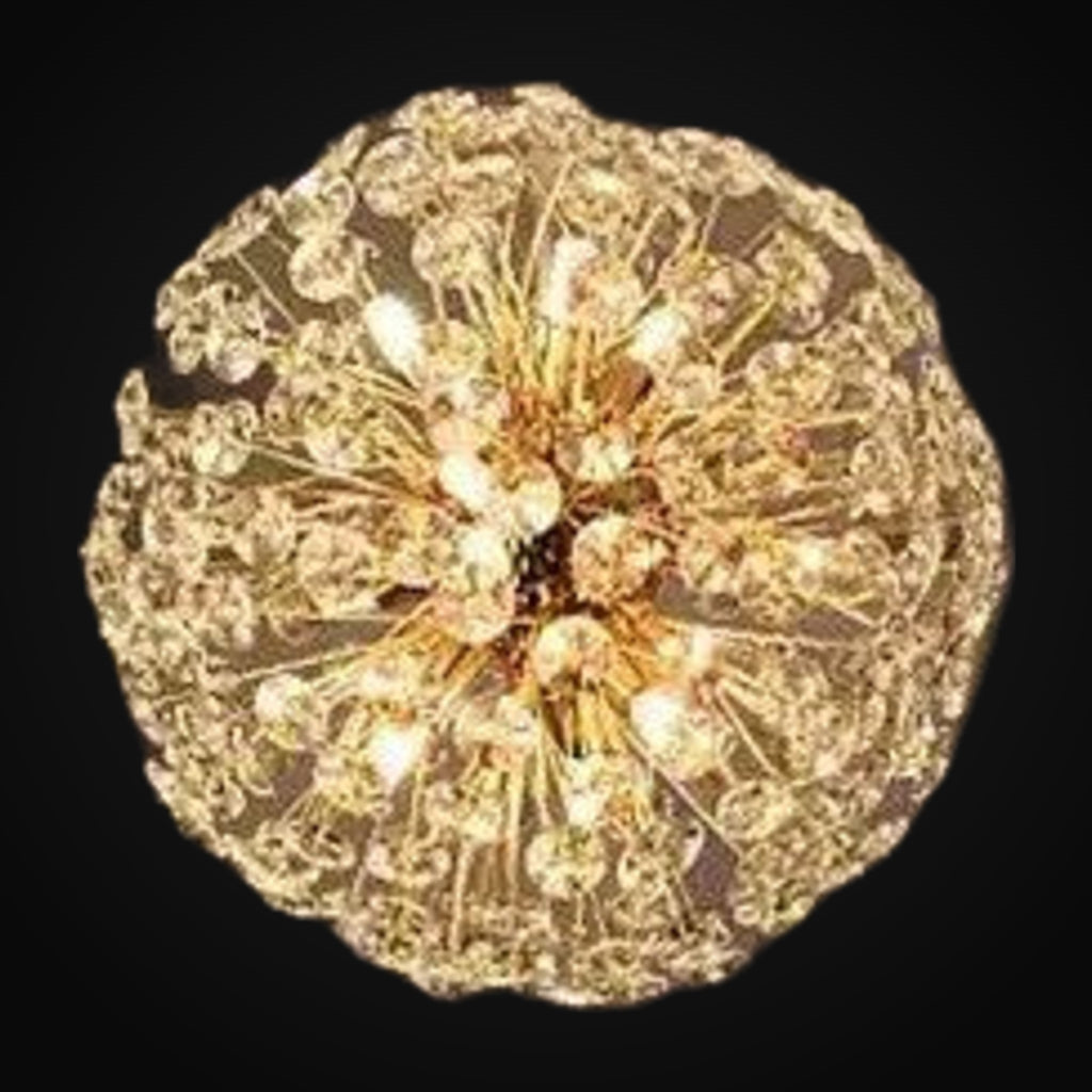 Lustre moderne Liano pissenlit en cristal
