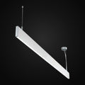 Luminaire linéaire haut/bas (3000K) | 4 pi | 40 W | 3600 lm | gradable | argent