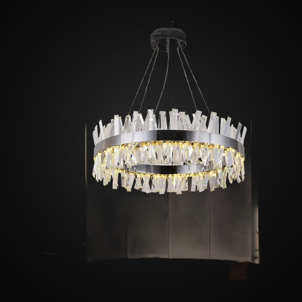 Lustre Lugano en cristal