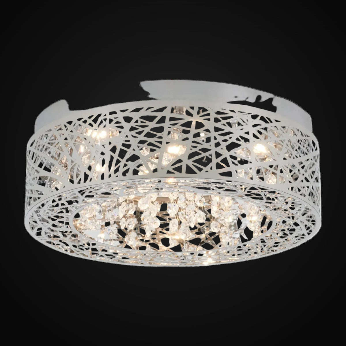 Luminaire sur rail Crystal Nest DEL