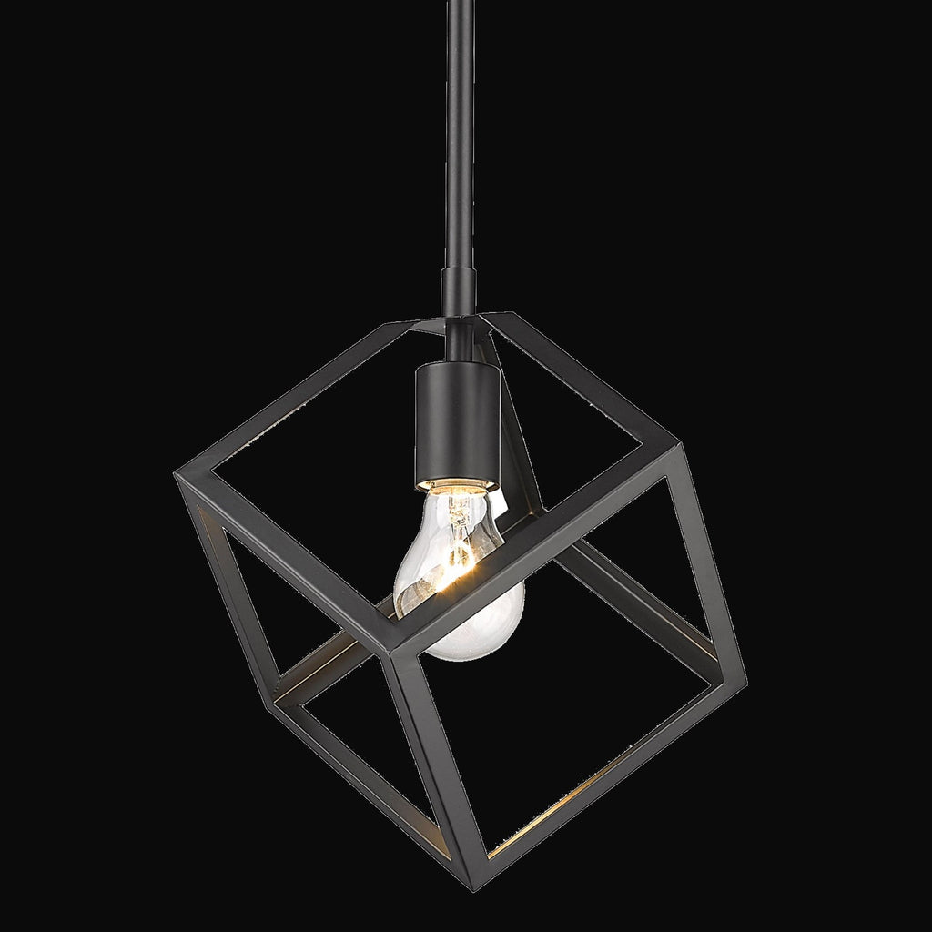 Mini-suspension Cassio, noir mat