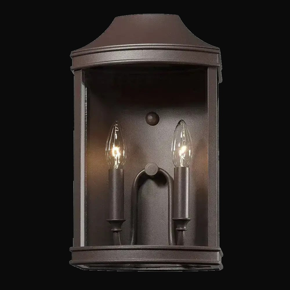 Applique extérieure Cohen, bronze texturé – vue 2