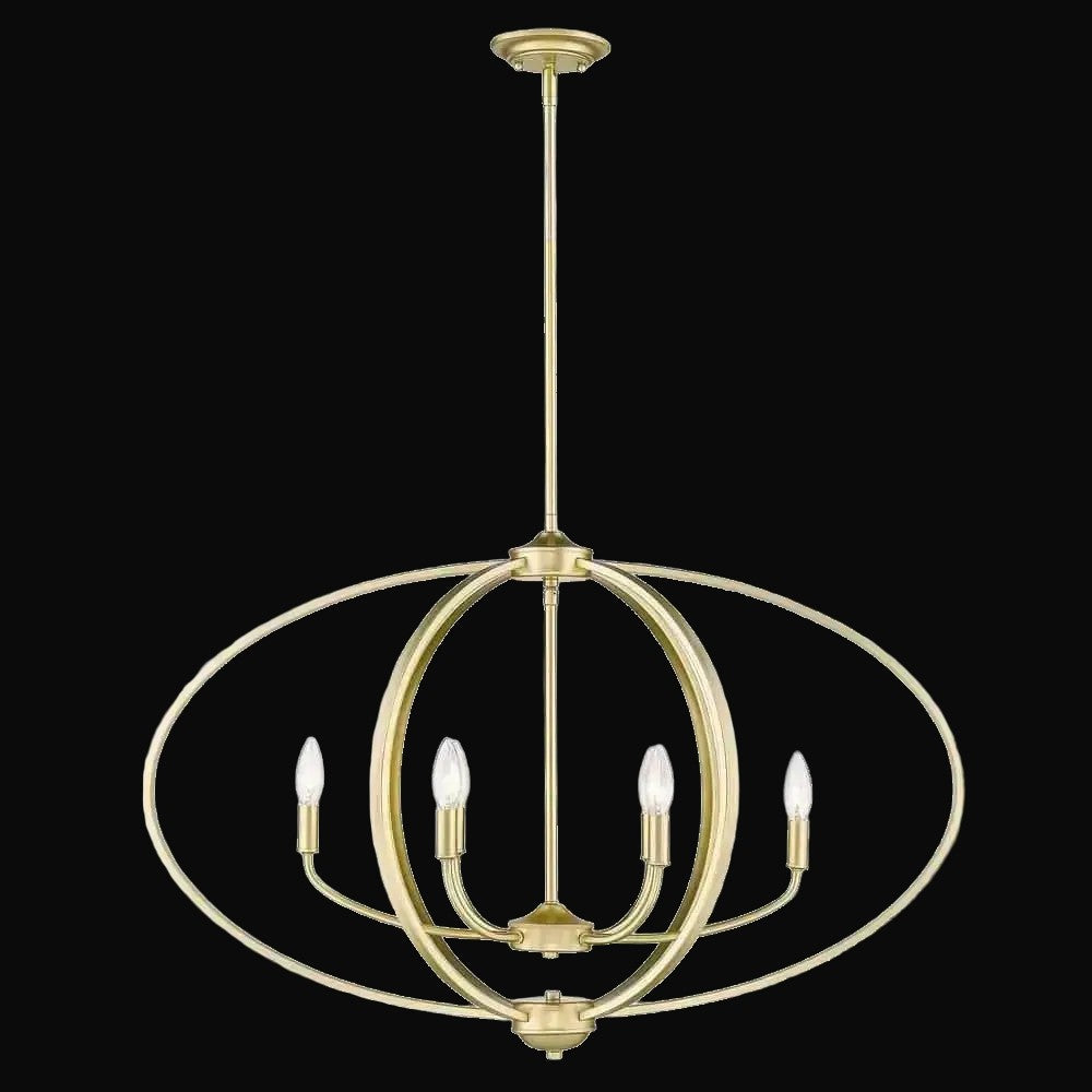 Suspension linéaire Colson, or olympique – vue 2