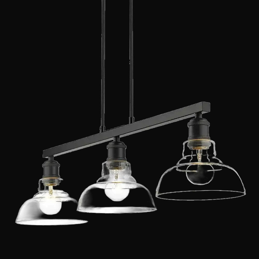 Suspension linéaire Carver, noir mat – vue 2