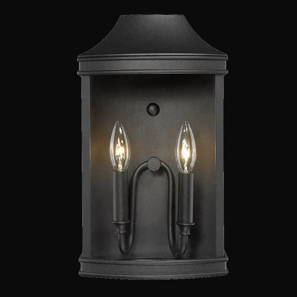 Applique extérieure Cohen, noir naturel – vue 2