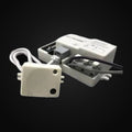 Détecteur de mouvement micro-ondes pour luminaires de marquise, 347 V