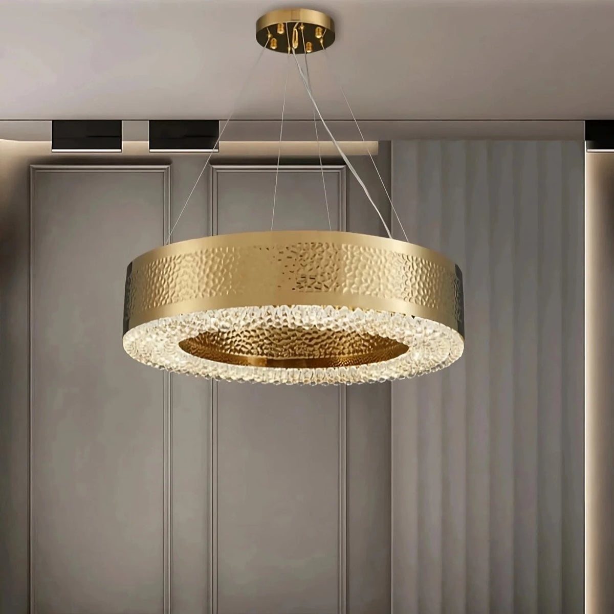 Lustre moderne Giovanni en cristal