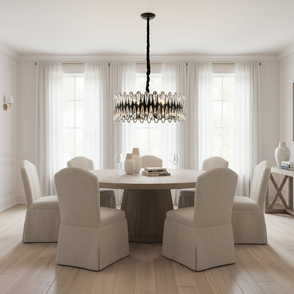 Lustre moderne Avington en cristal – vue 2