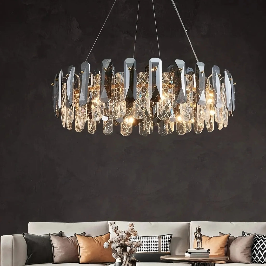 Lustre moderne Lazzo en cristal – vue 2