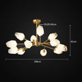 Lustre multi-lumières pour salon