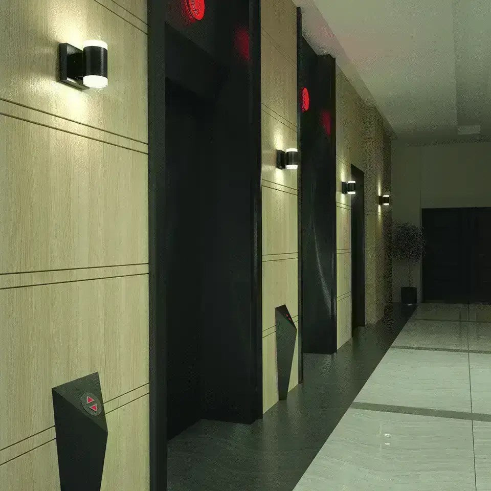Luminaire extérieur Neo 3CCT noir – vue 3