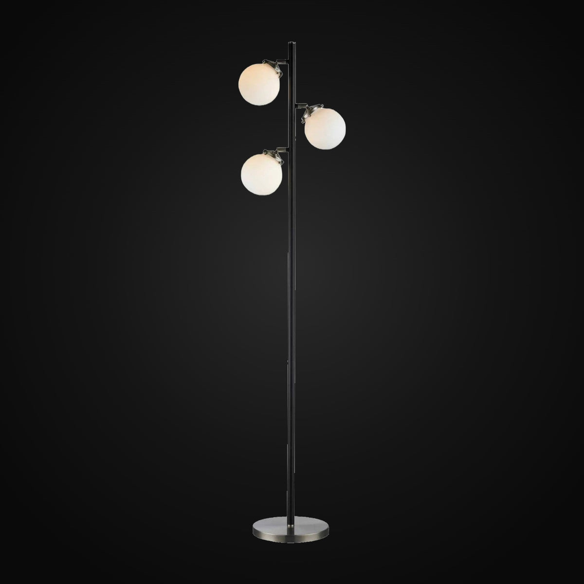 Lampadaire Paris – nickel brossé