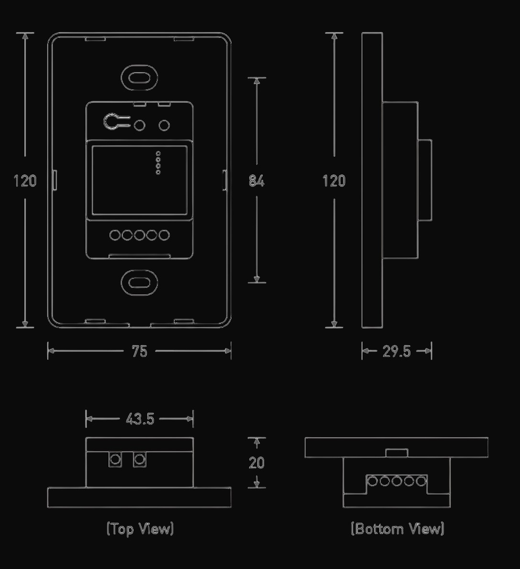 Capteur d'armoire TT-UB4 – vue 2