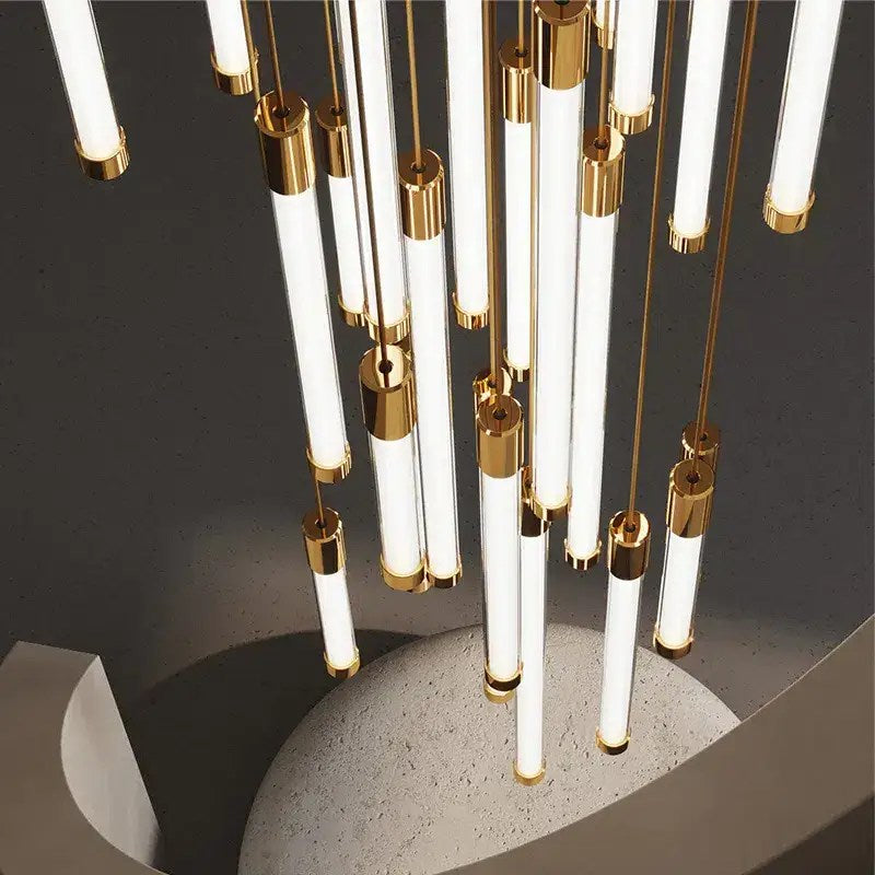 Lustre La Barra pour escalier et hall d'entrée – vue 3