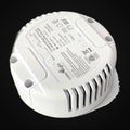 Pilote DEL rond 79x31 mm, 60 W, sortie 24 V c.c., tension constante gradable triac, classe 2, sans scintillement