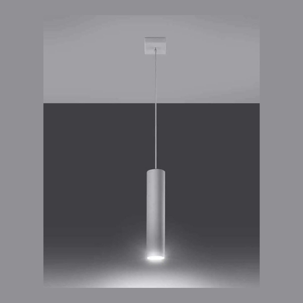 Suspension simple blanche