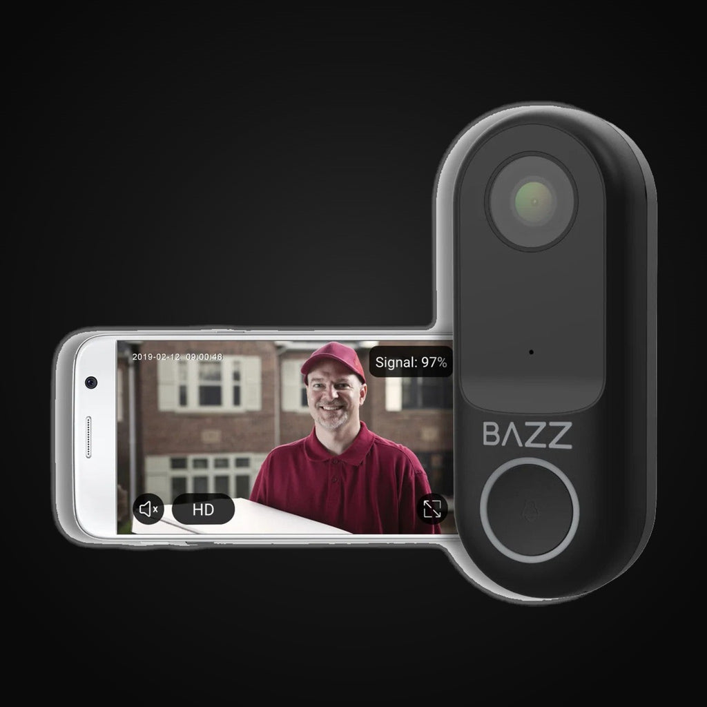 Sonnette vidéo Wi-Fi intelligente avec caméra HD 1080p
