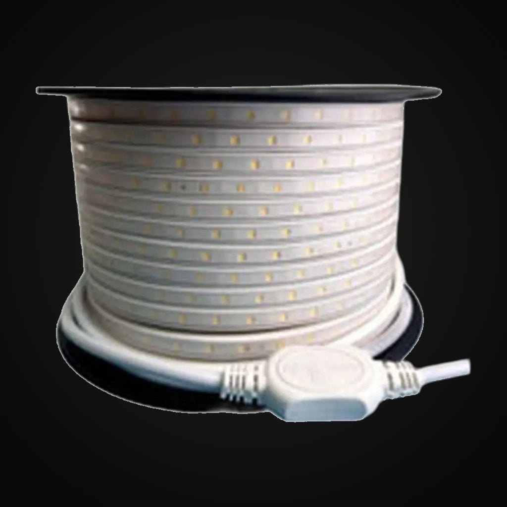 Ruban DEL SMD 60 DEL/m, 6 W/m, 110 V c.a., rouleau de 50 m, IP65, 4000K, IRC>80, 250 lm/m