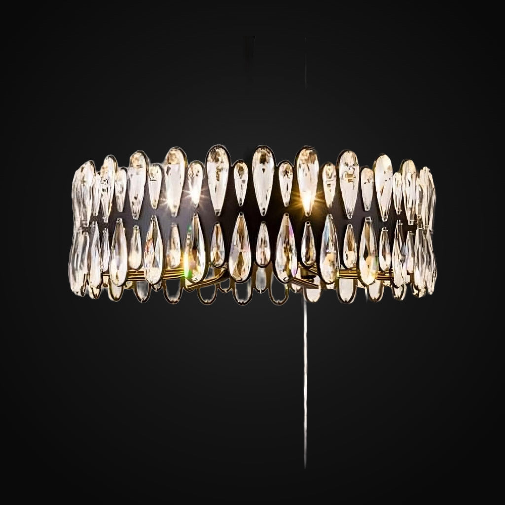 Lustre moderne Avington en cristal