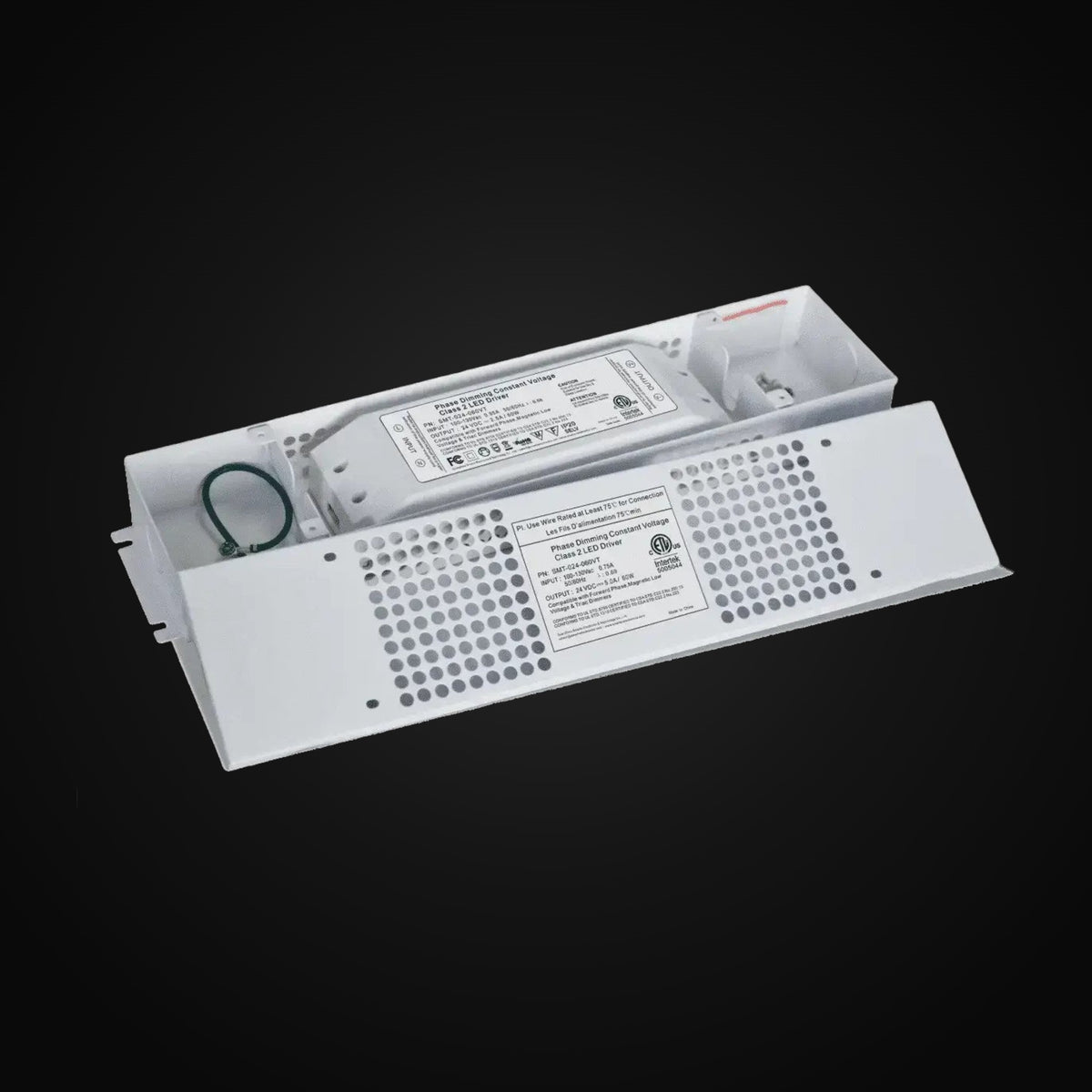 Pilote gradable triac 24 V c.c., charge max. 60 W