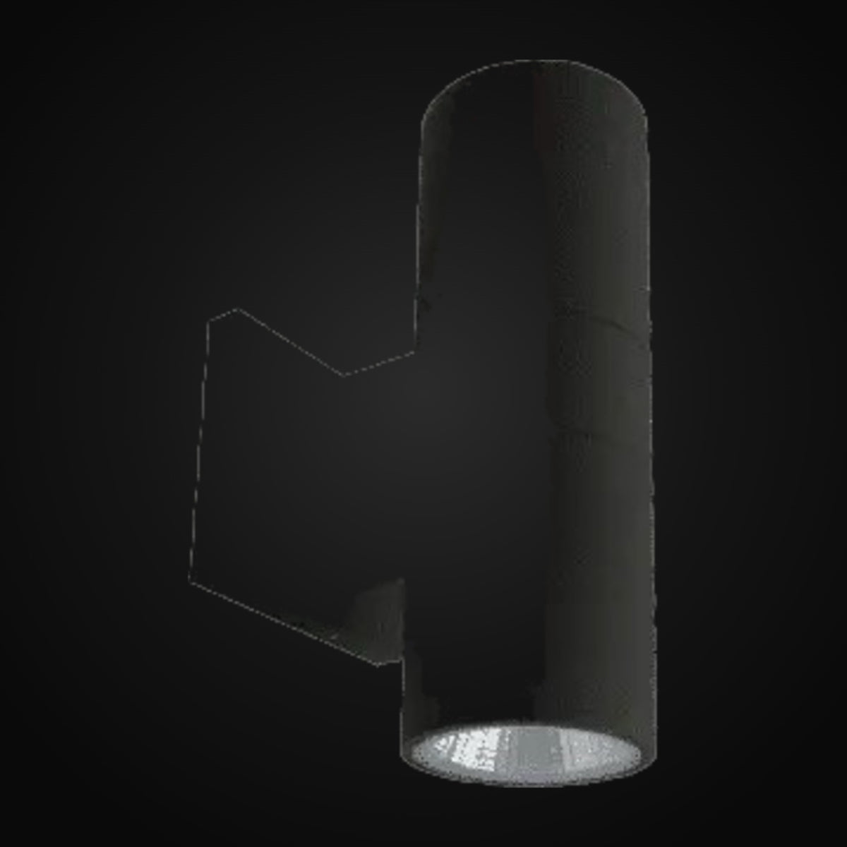 Luminaire haut/bas | 2 x 10 W | 1800 lm | 4000K | rond | V2