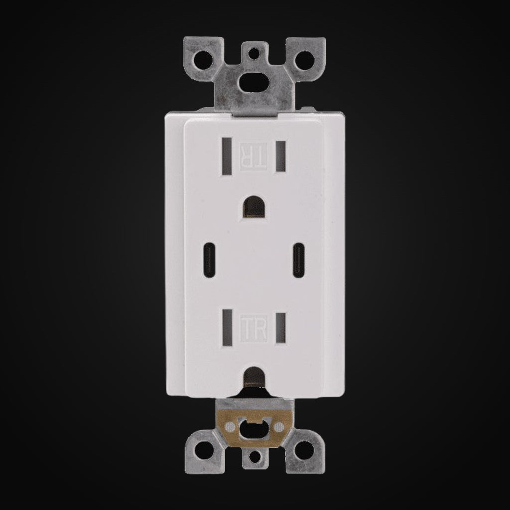 Chargeur USB et prise double – BAA-025