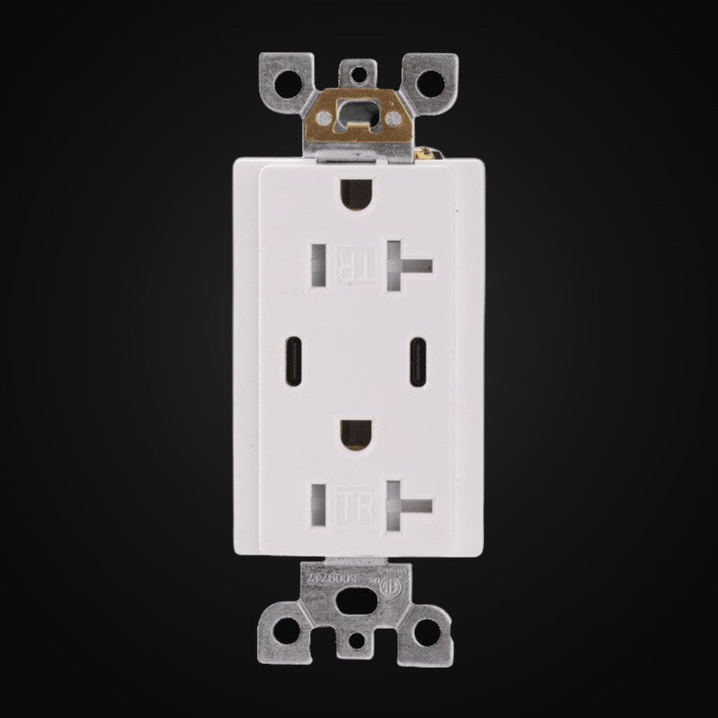 Chargeur USB et prise double – BAA-025D