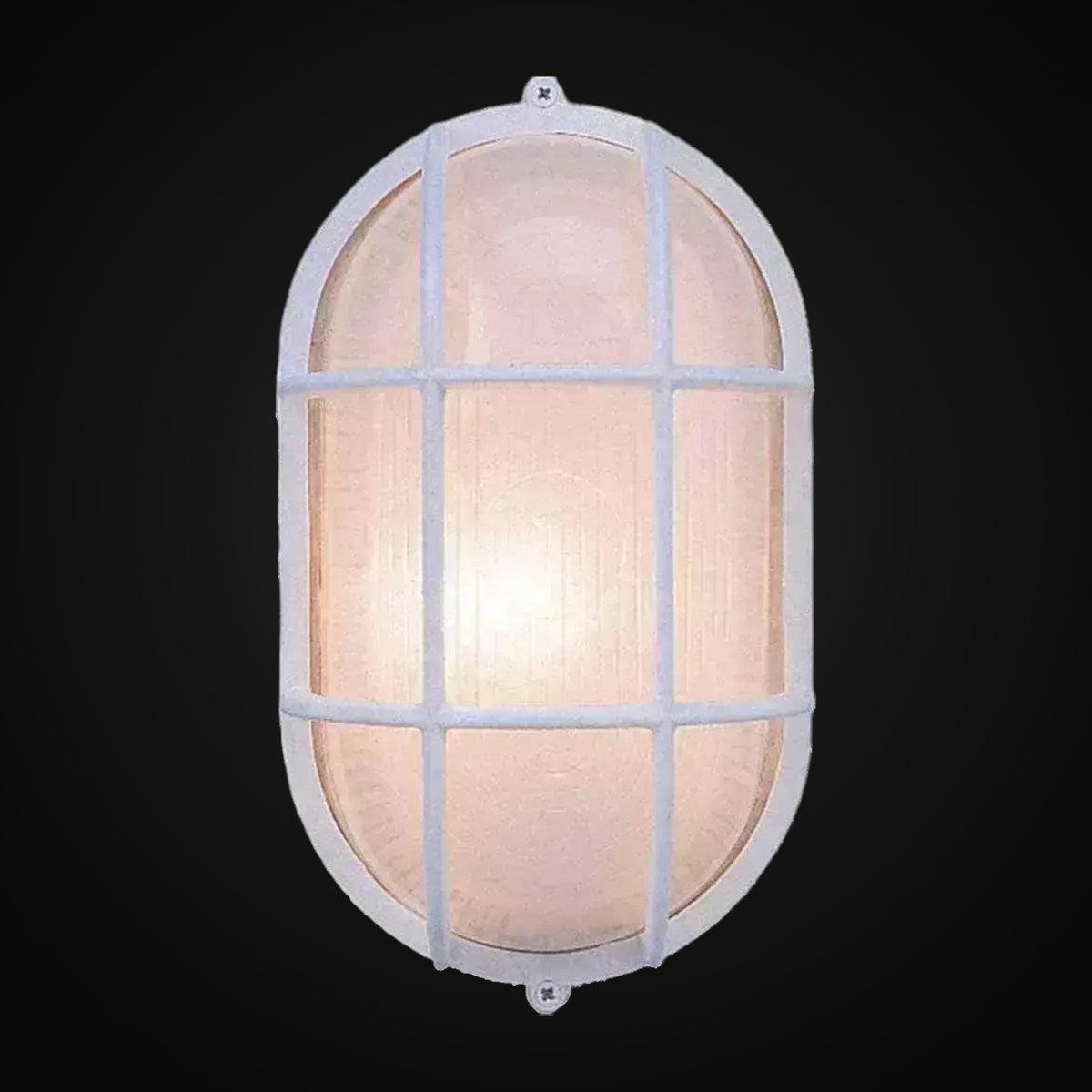 Luminaire mural extérieur V8860-6 1 lumière, blanc