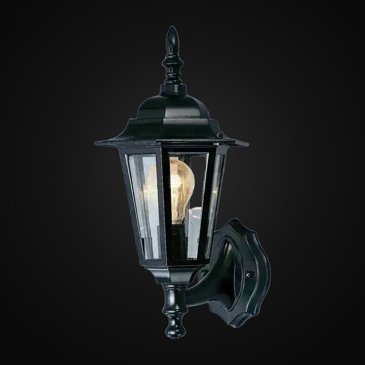 Applique extérieure V9820-5 1 lumière noire
