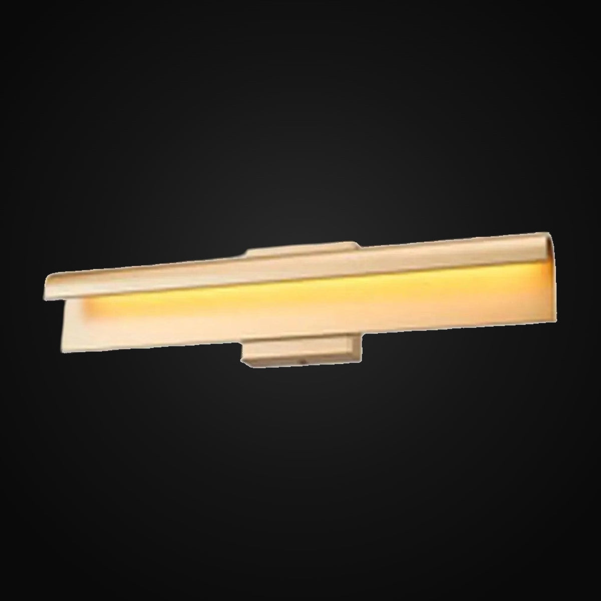 Applique de salle de bain 1327L, 20,86 po, 24 W, 5CCT, puce DEL Osram, emplacement humide, or