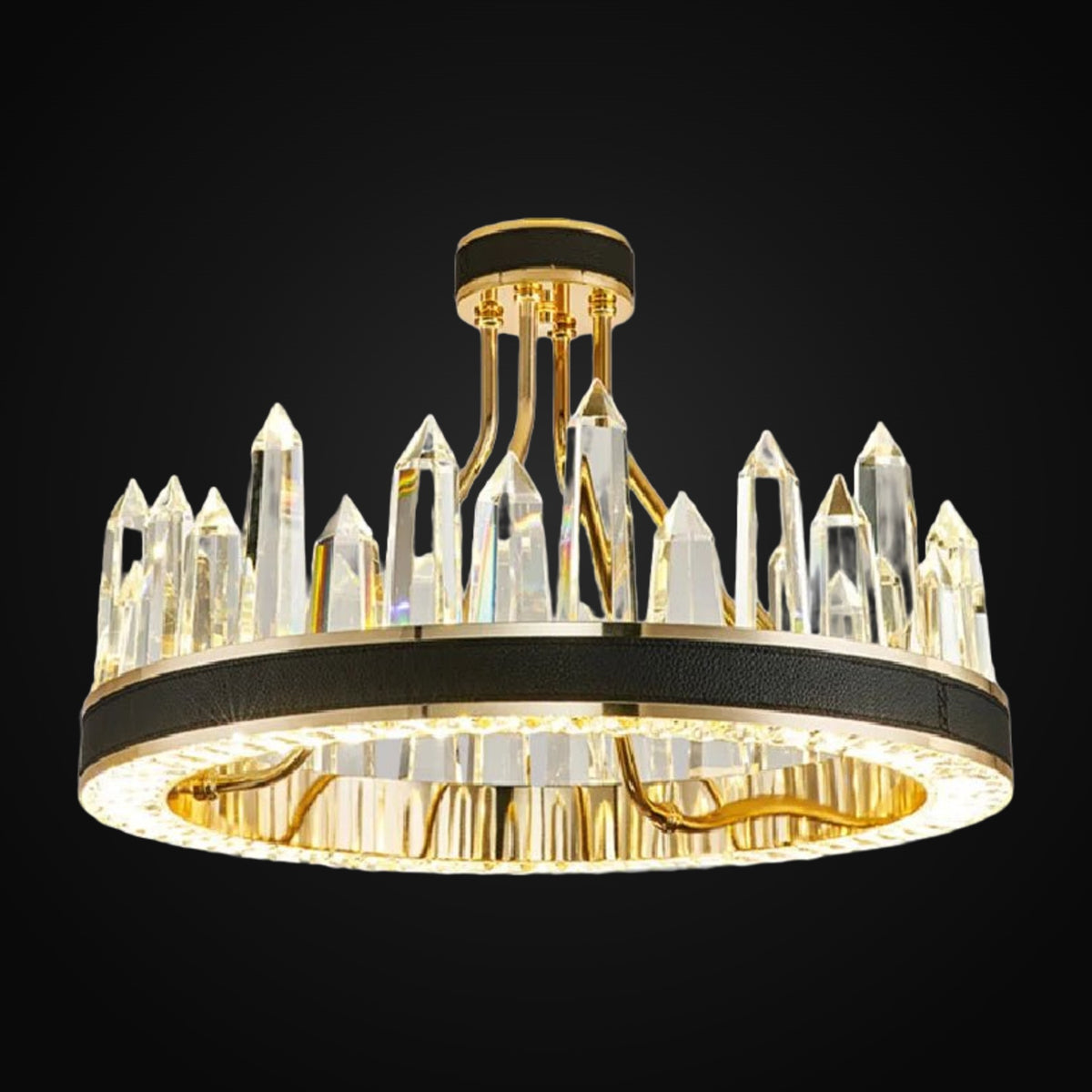 Lustre Villa en cristal