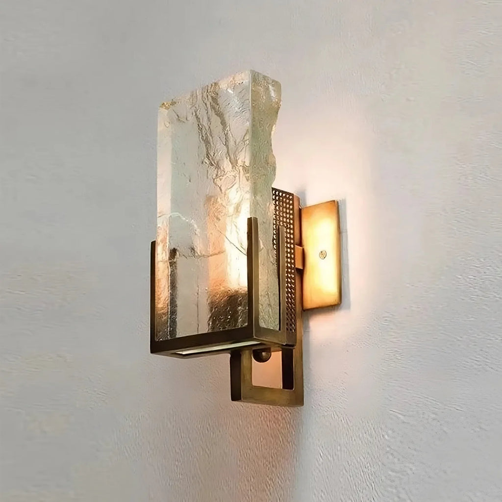 Applique murale Palermo en cristal